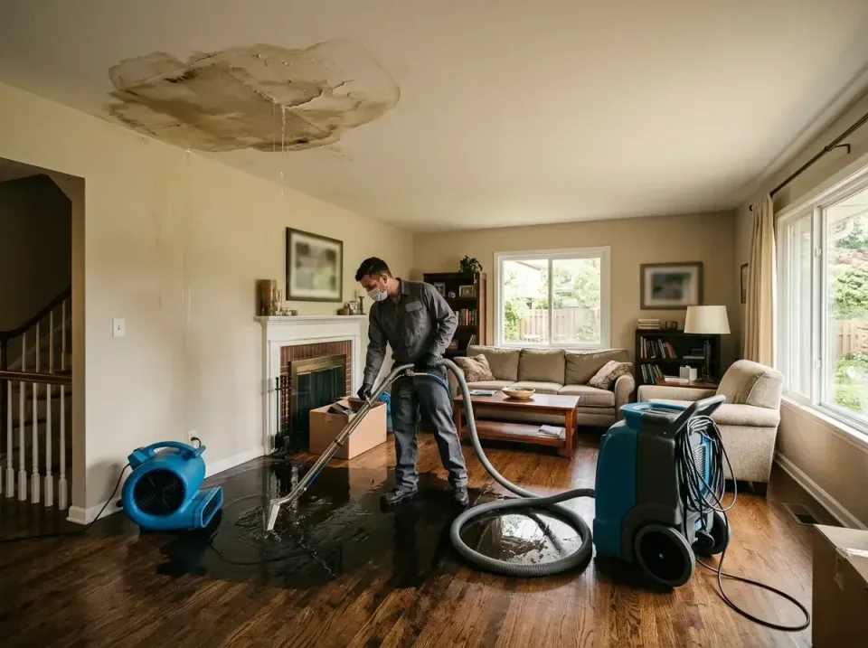 attic-pipe-burst-ceiling-drip-008 — frequently asked questions, Water Damage Restoration & Carpet Care in Owensville, MO